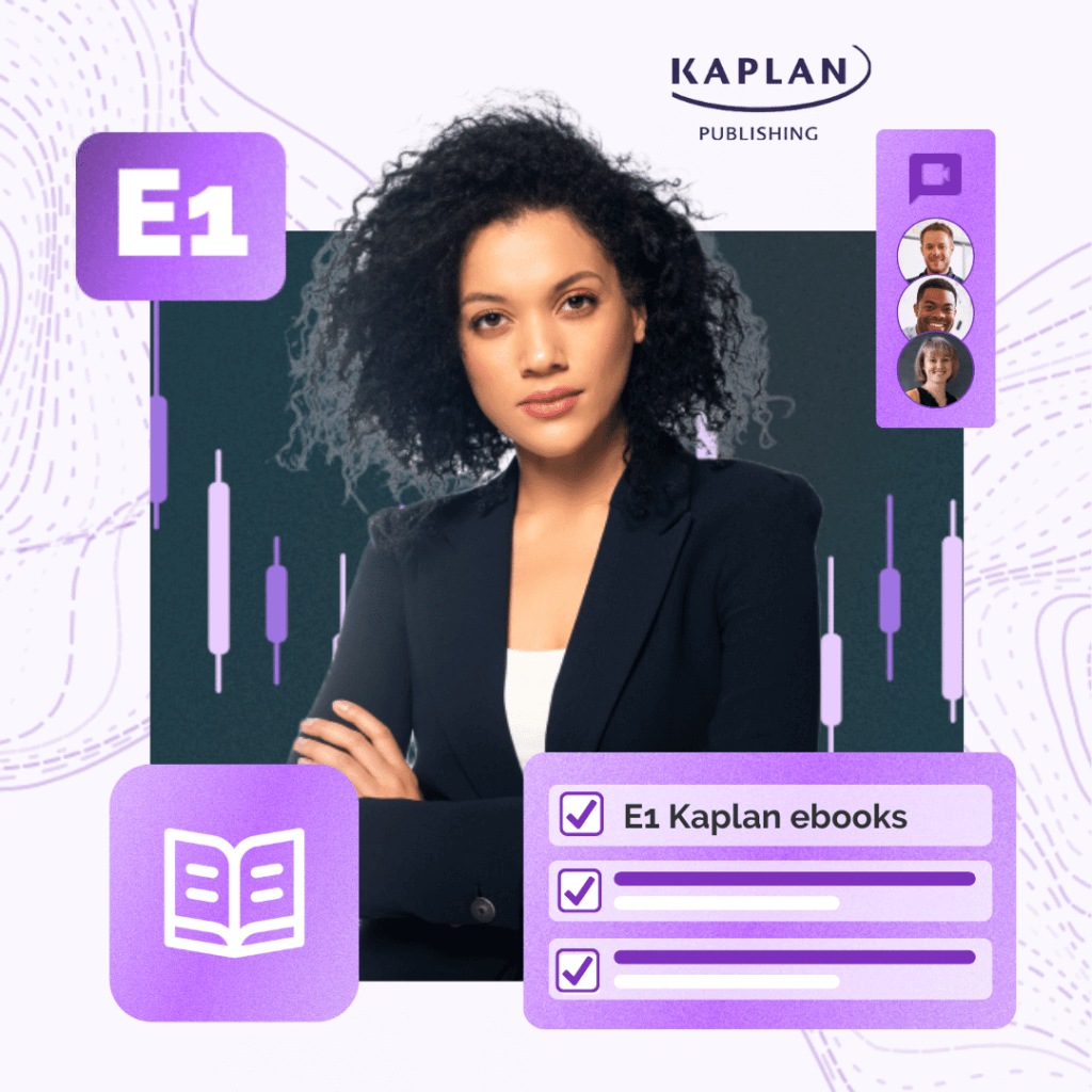 CIMA E1 Kaplan eBooks