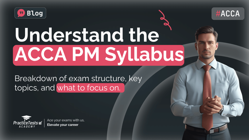 acca pm syllabus